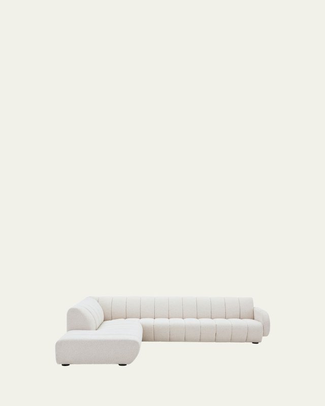 Brigitte Left-Arm Facing Sectional, Olympus Oatmeal